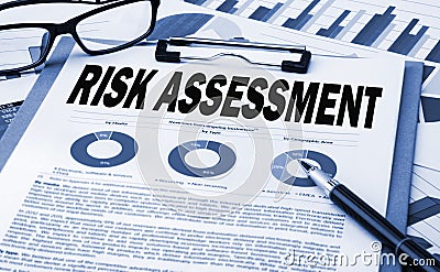 Risk assessment concept Stock Photo