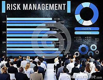 Risk Management Unsteady Safety Security Concept Stock Photo