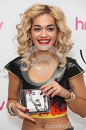 Rita Ora Editorial Stock Photo