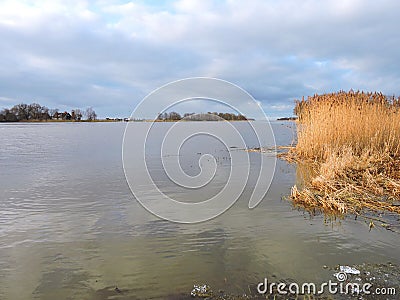 River Atmata, Lithuania Stock Photo