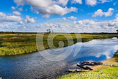 River Biebrza, Podlasie-Poland Stock Photo