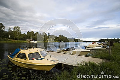 River boats. Stock Photo