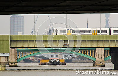 River bridges Stock Photo