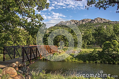 River Crossing Stock Photo