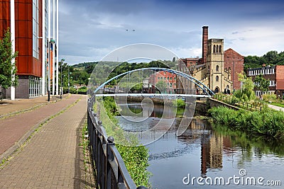 River Don, Sheffield Stock Photo