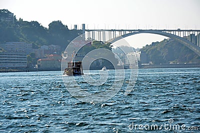 River Douro Editorial Stock Photo