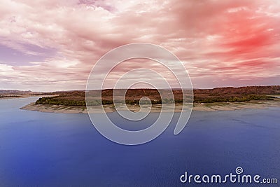 The river Ebro Stock Photo