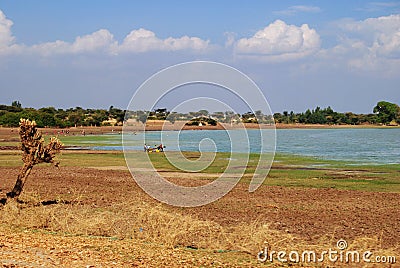 River in Ethiopia Stock Photo