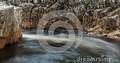 River Etive, Glen Etive, Scotland. Stock Photo