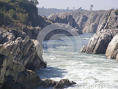 River flowing Stock Photo
