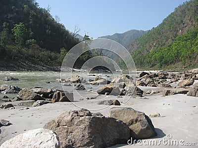 River Ganga Stock Photo