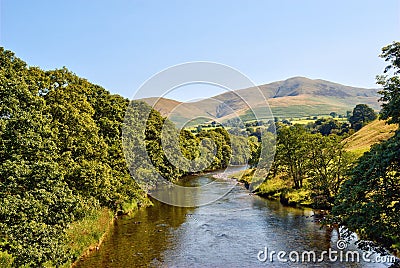 River Lune Scenic Stock Photo