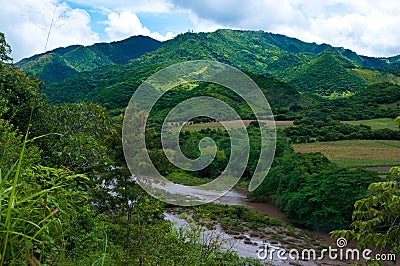 River in the mountains Stock Photo