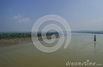 River Narmada Stock Photo
