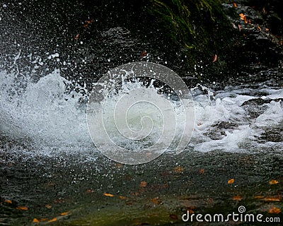 Water and rocks Stock Photo