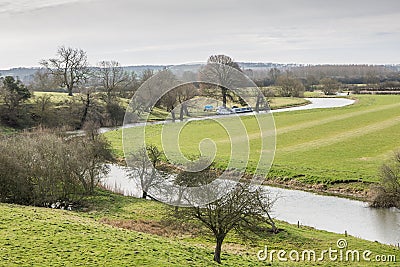 River Nene Stock Photo