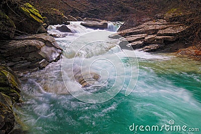 River rapids Stock Photo