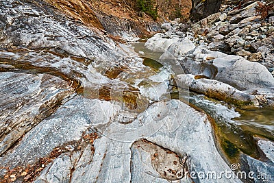 River in Romania Stock Photo