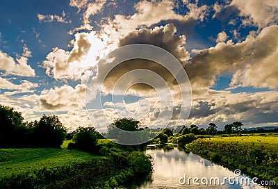 River Severn Stock Photo