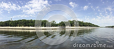 River Sozh in Gomel Belarus Editorial Stock Photo