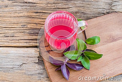 River spiderwort have medicinal properties Stock Photo