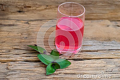 River spiderwort herbs Stock Photo