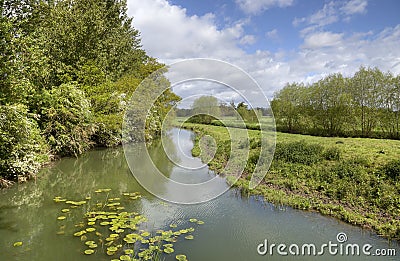 River Stour, Warwickshire Stock Photo