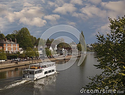 River trips at Chester Stock Photo