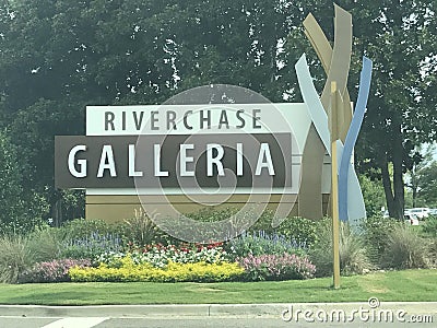 Riverchase Galleria shopping mall in Birmingham, Alabama Editorial Stock Photo