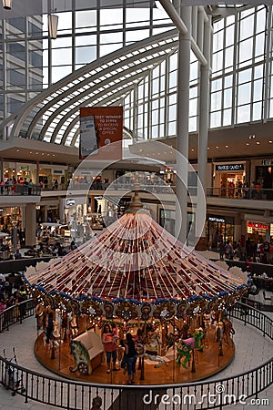 Riverchase Galleria shopping mall in Birmingham, Alabama Editorial Stock Photo