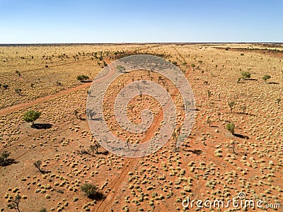 Riversleigh fossil country Stock Photo