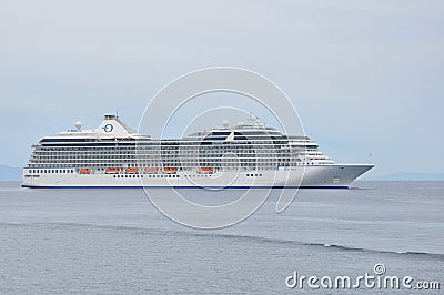 Riviera Cruise Ship, Oceania Cruises Editorial Stock Photo
