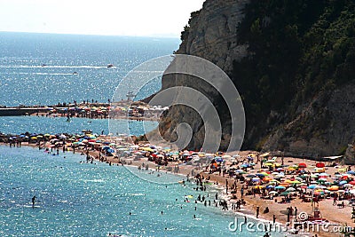 Riviera del Conero Stock Photo