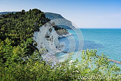 Riviera del Conero, Marche Italy Stock Photo