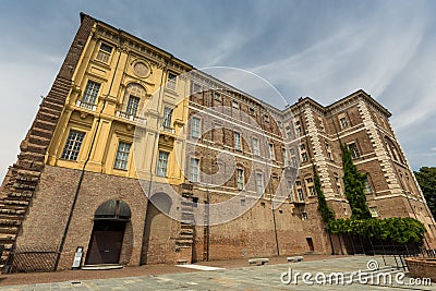 Rivoli castle Stock Photo