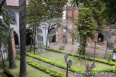 Rizal Shrine at Fort Santiago Intramuros, Manila Editorial Stock Photo