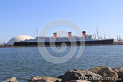 RMS Queen Mary Stock Photo