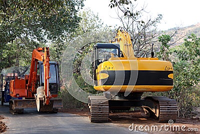 Road Construction Stock Photo