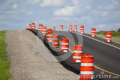 Road Construction Stock Photo