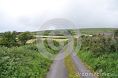 Road in Dingle, County Kerry, Ireland Stock Photo