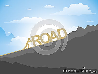 Road Vector Illustration