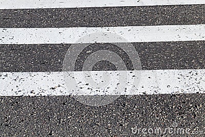 Road markings, close-up Stock Photo