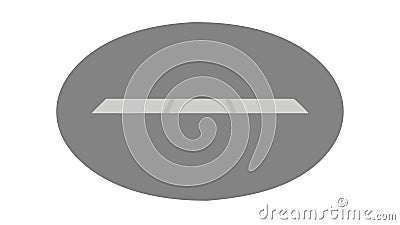 Road segment icon, representing path, journey, or route, vector design Generative AI Vector Illustration