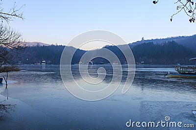 On the road, Serbia Stock Photo