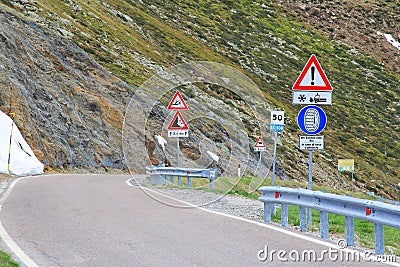 Road signs Stock Photo