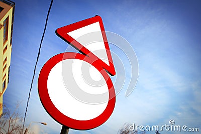 Road signs Stock Photo