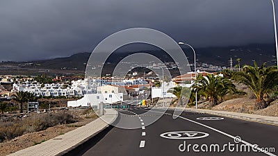 Road to Callao Salvaje Stock Photo