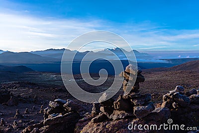 Road to Colca, Arequipa, Peru Stock Photo