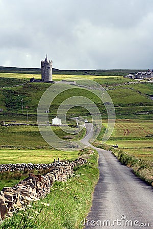 Road to Doonagore Stock Photo