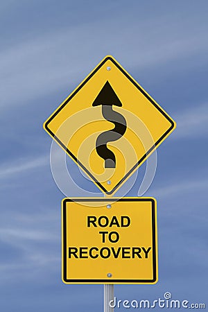 Road to Recovery Stock Photo